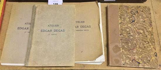 Degas, Edgar - Catalogue des Tableaux,(-)